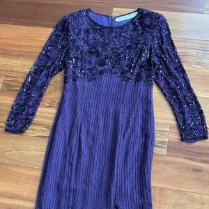 Vintage long silk gown